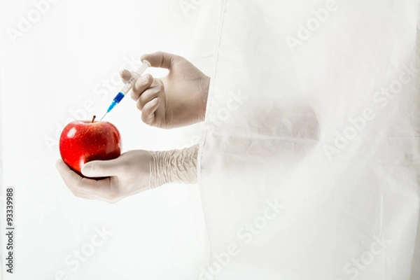 Obraz Injected apple 4