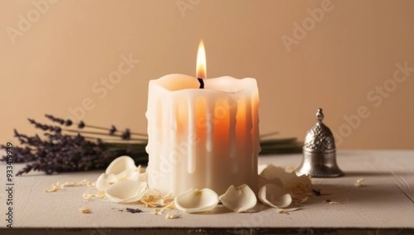 Fototapeta A serene and intimate still life capturing the essence