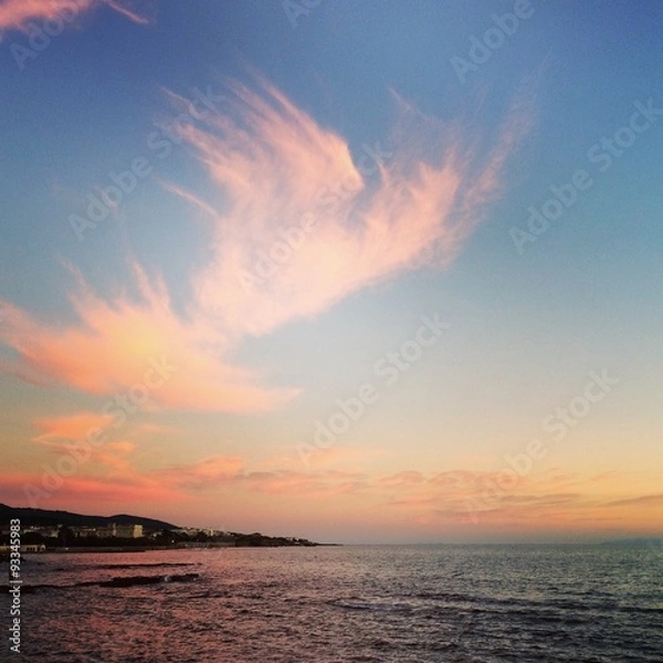 Obraz tramonto ad ottobre