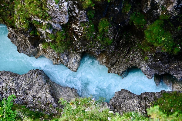 Obraz A breathtaking aerial view into the Gorges du Verdon