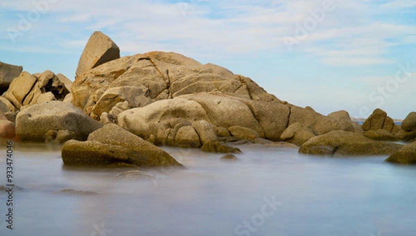Obraz sardinia rocks on the beach mystic atmosphere