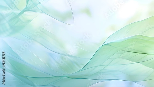 Fototapeta abstract background with leaves