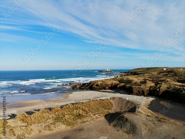 Fototapeta Coastal scene, Cornish Coast