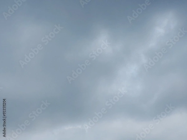 Fototapeta This is a picture of an overcast sky.