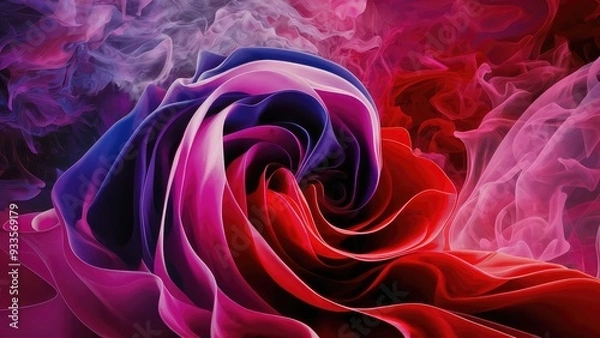 Fototapeta  a mesmerizing abstract artwork featuring a whirlwind