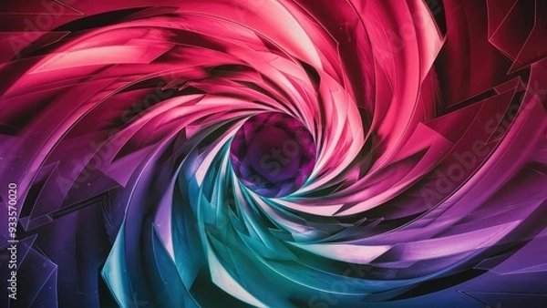 Fototapeta  a mesmerizing abstract artwork featuring a whirlwind