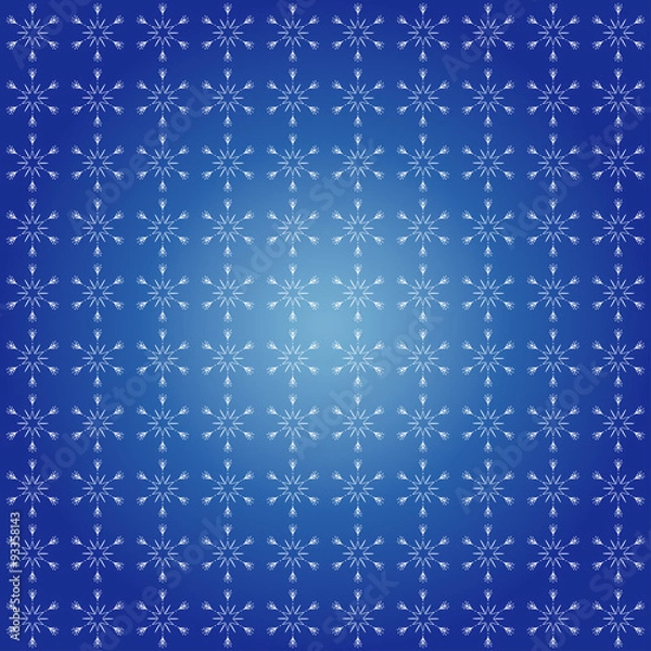 Obraz  Winter background with Snow falls