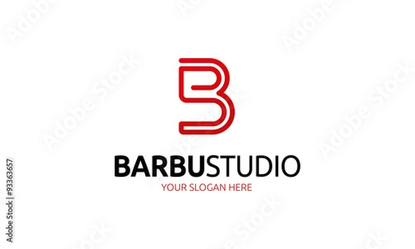 Fototapeta Barbu Studio Logo