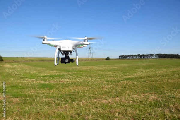 Fototapeta Flug einer Drohne