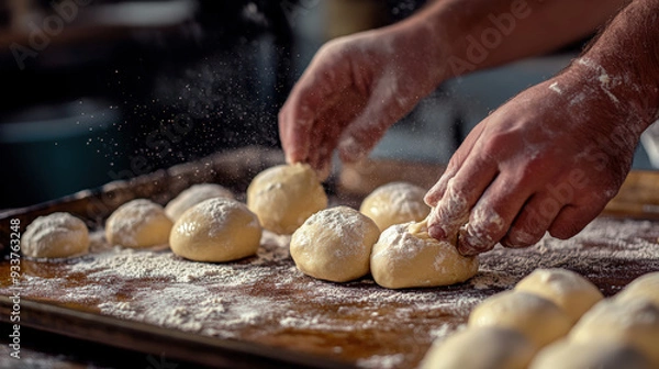 Obraz Prepare ingredients for cooking
