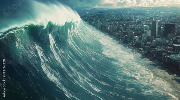 Obraz tsunami