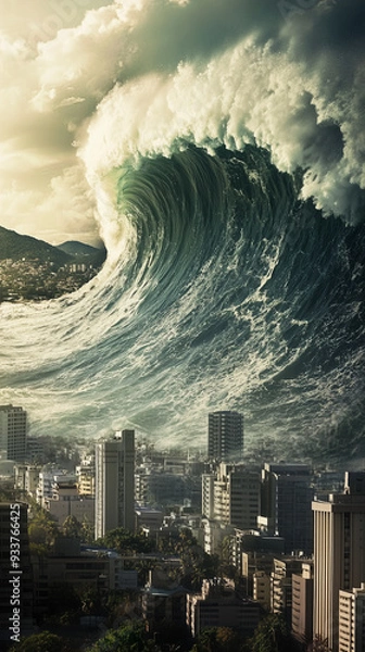 Obraz tsunami