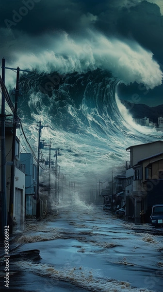 Obraz Tsunami