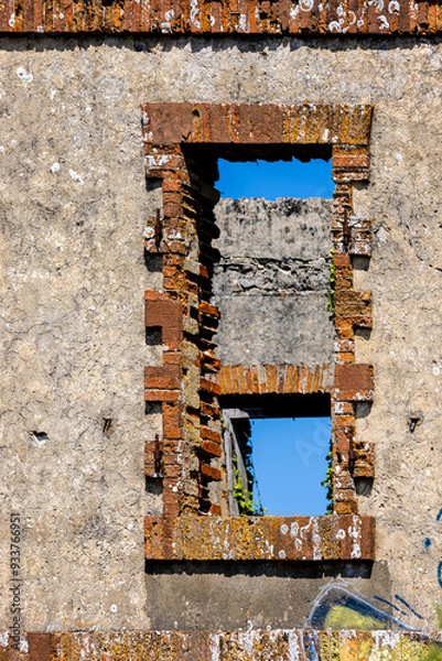 Fototapeta Maison en ruine en Sud Vendée