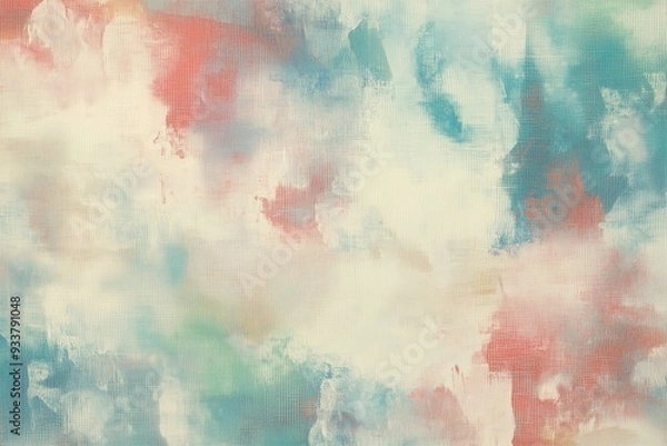 Fototapeta Soft pastel abstract background with subtle texture, ideal for creative projects, modern design, and elegant visuals.