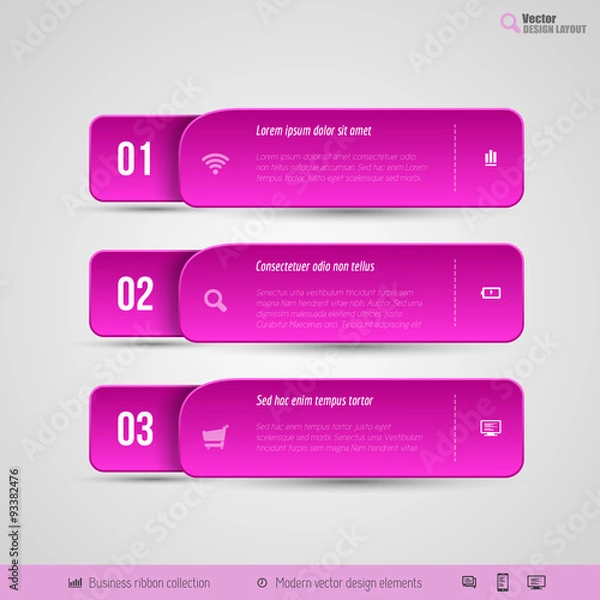 Fototapeta Vector Banners