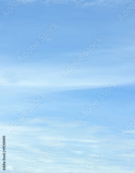 Fototapeta clouds in the blue sky background