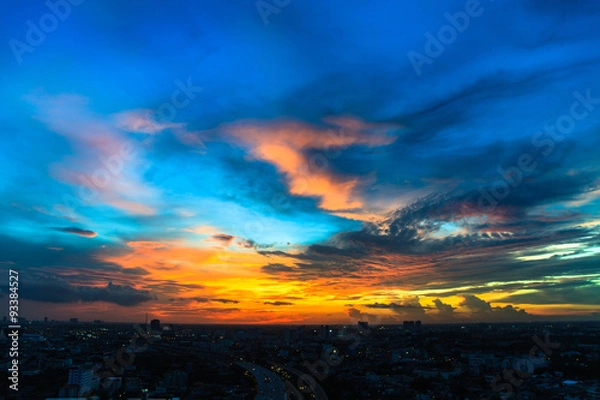 Fototapeta Beauty sunset