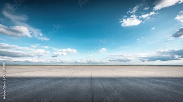 Obraz Vast Empty Runway