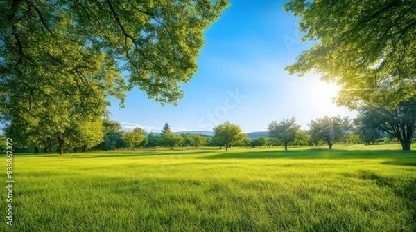 Obraz Sunny Meadow Landscape