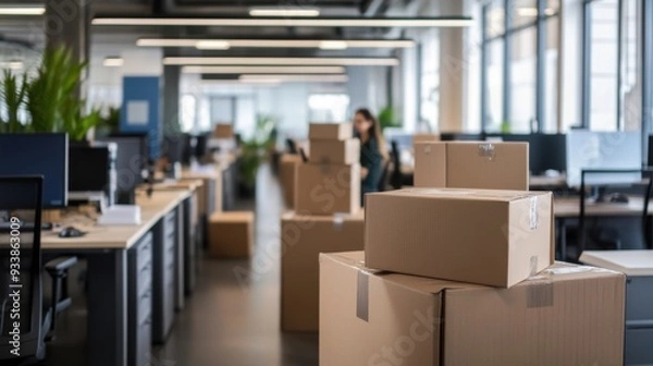 Obraz Office Relocation
