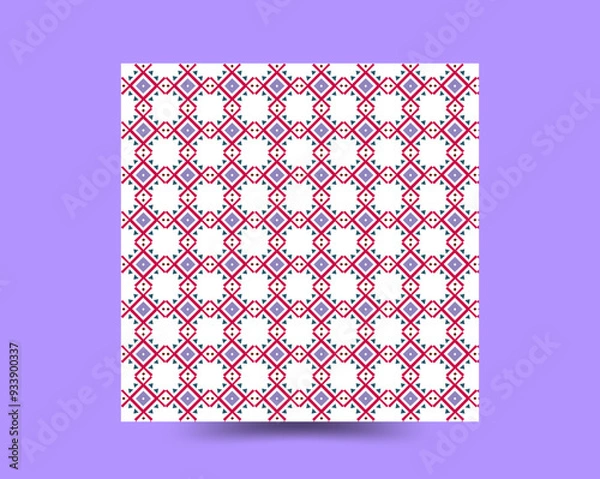 Obraz Creative colorful flower style vector background