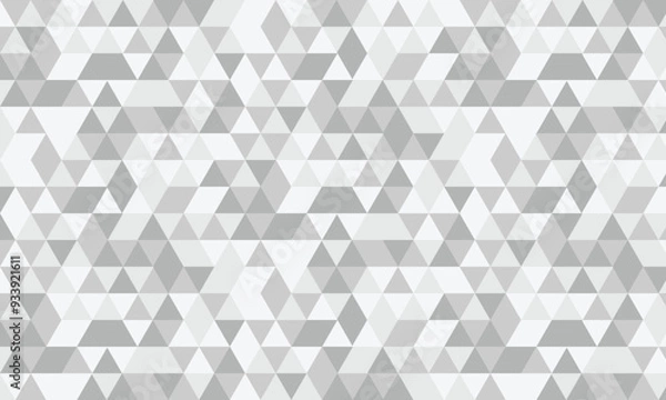 Fototapeta Abstract geometric background with grey triangle
