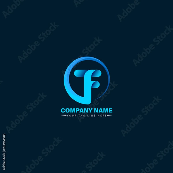 Obraz  Letter TFO LOGO