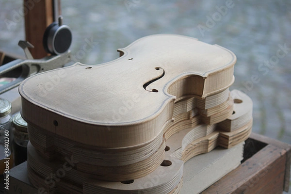 Fototapeta laboratory violins