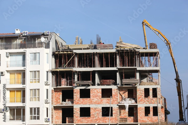 Fototapeta construction site