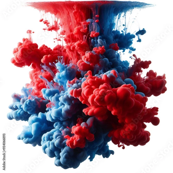Obraz Liquid color drop png