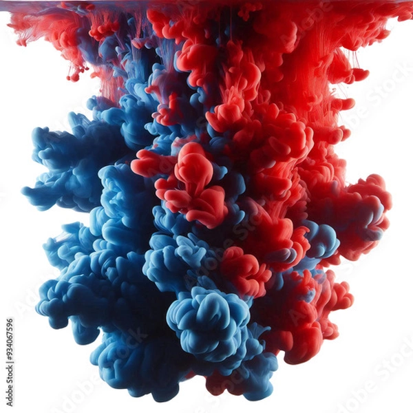 Obraz Liquid color drop png