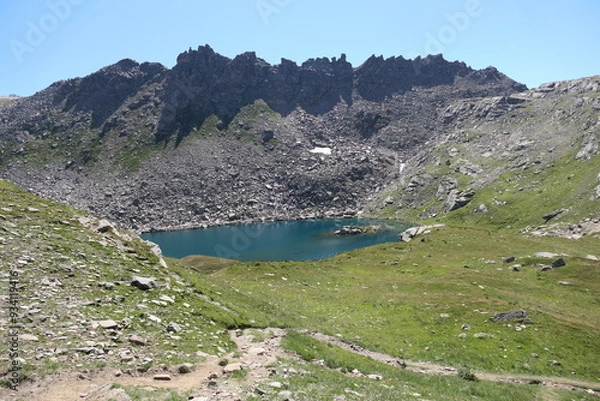 Obraz lake in the mountains