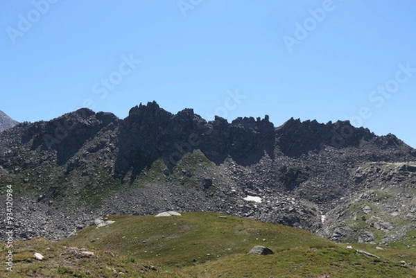 Obraz alpine meadow in the mountains
