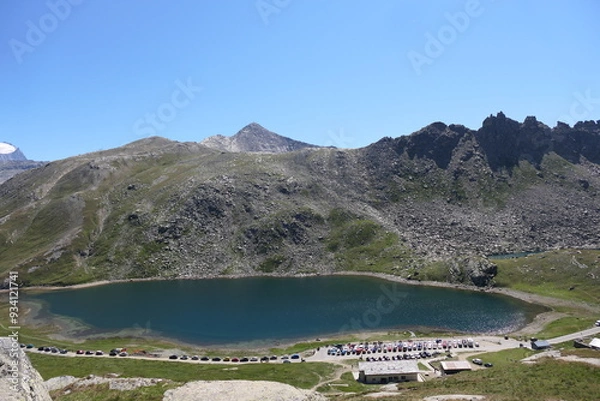 Obraz lake in the mountains
