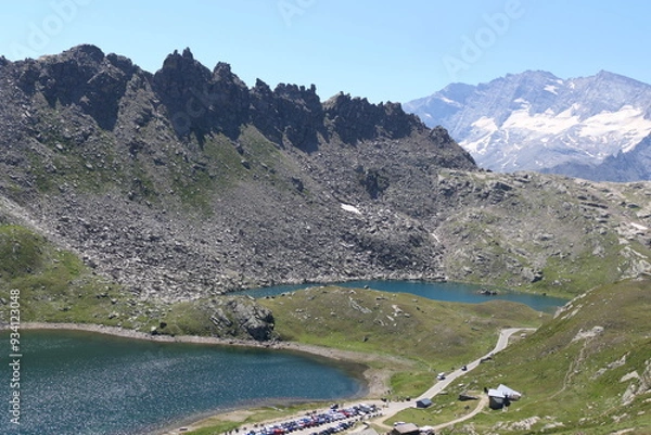 Obraz lake in the mountains