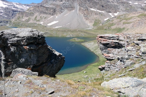 Obraz lake in the mountains