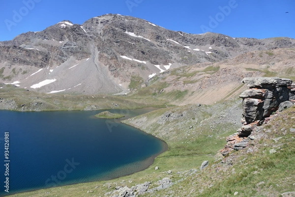 Obraz hiking in the mountains