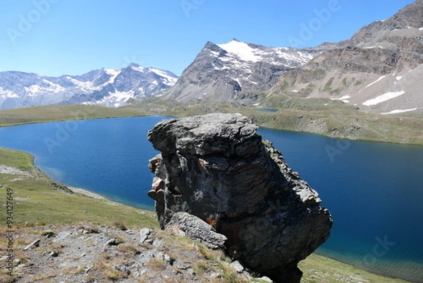 Obraz lake in the mountains
