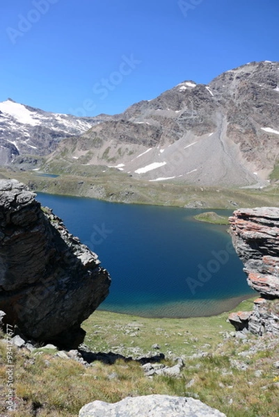Obraz lake in the mountains