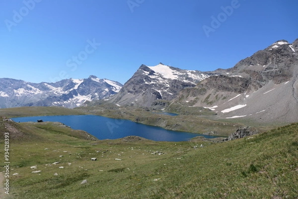Obraz lake in the mountains