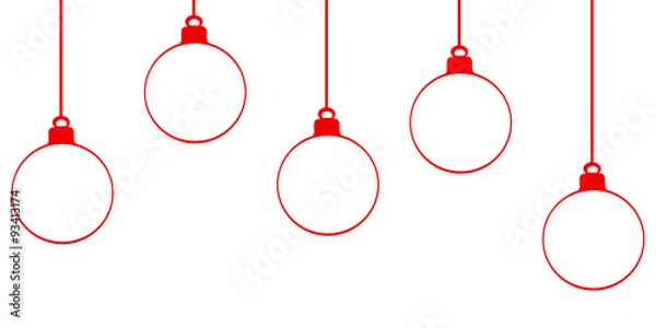 Obraz Boules de noël