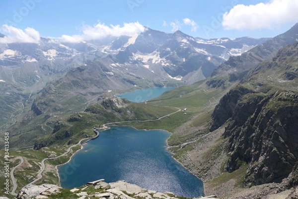 Obraz lake in the mountains