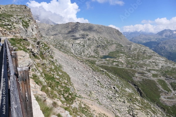 Obraz mountain road in the mountains
