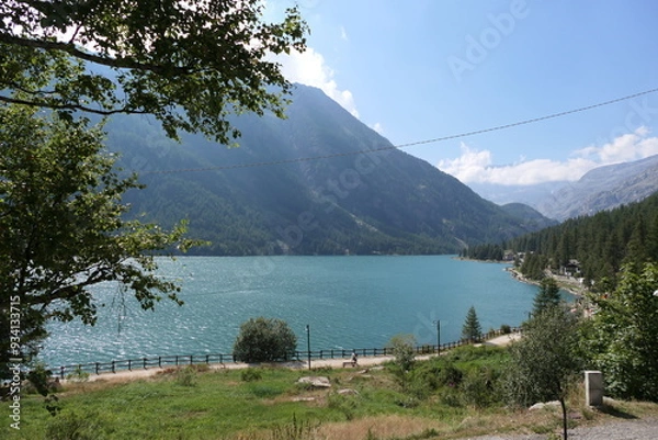 Obraz lake in the mountains