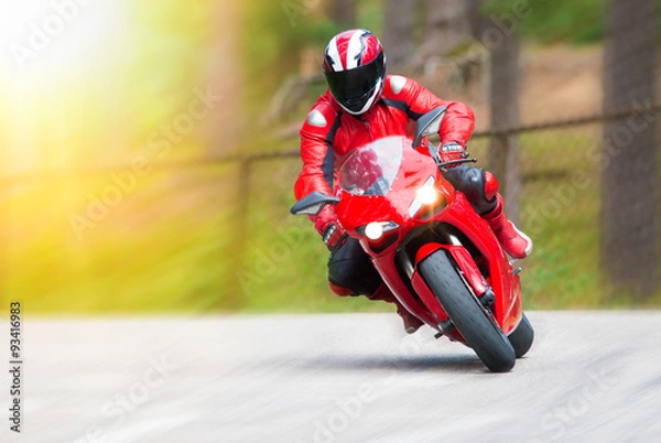 Obraz Motorbike racing