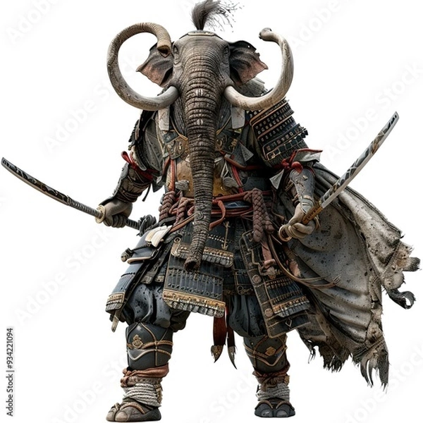Obraz Anime Elephant Warrior