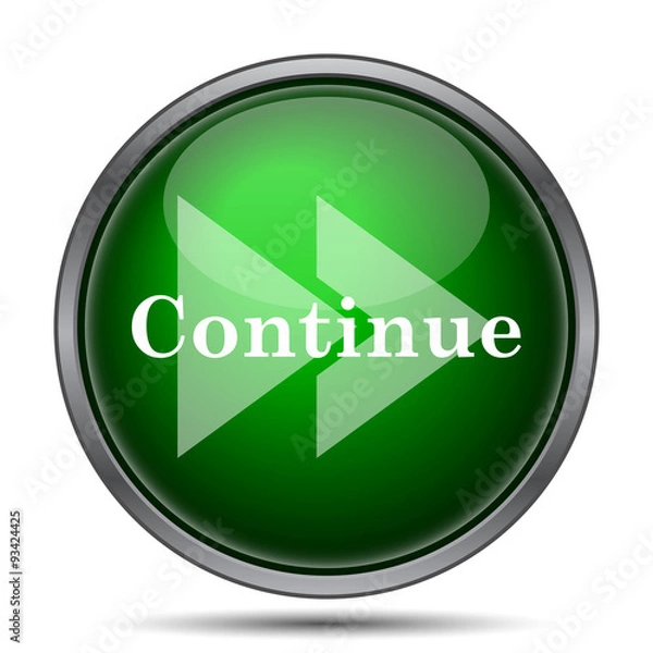 Obraz Continue icon