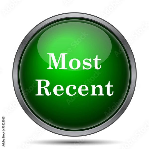 Obraz Most recent icon