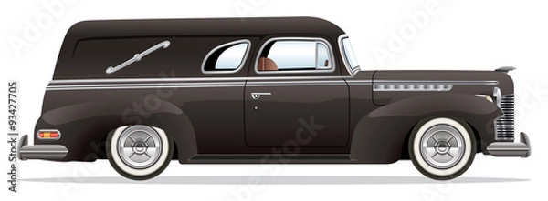 Obraz 1940s Hearse